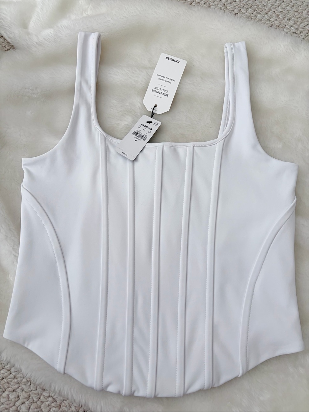 Express Body Contour High Compression
Corset Cropped Tank - Picture 3 of 8
